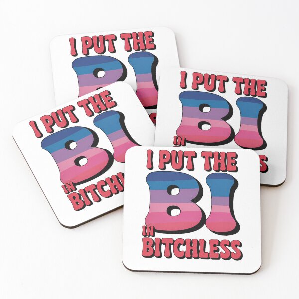 Item preview, I Put The Bi In Bitchless Bisexual Pride Flag LGBT designed and sold by papertaless.