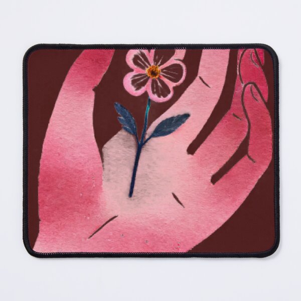 Item preview, Delicate Hand With Flower designed and sold by SoftRedMood.