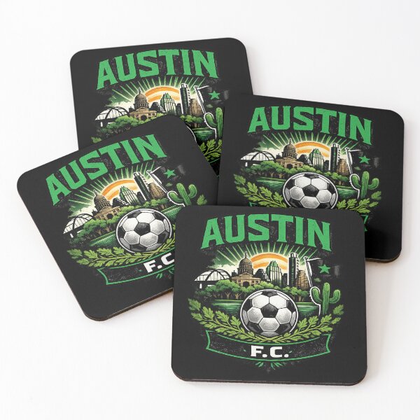 Item preview, Austin Soccer Design Texas Football City Skyline Graphic Austin FC Style Sports Fan Shirt Gift for Soccer Lovers designed and sold by GarnerSupplyCo.