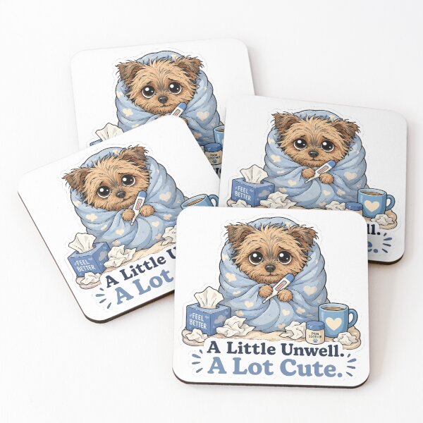 Item preview, Sick Dog Meme Sticker Funny Pet Gift designed and sold by Gentlestate.