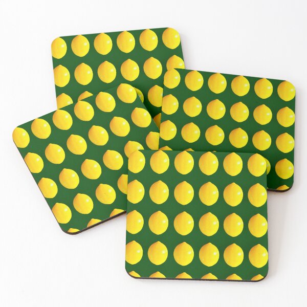 Item preview, Lemon on green background  designed and sold by happytraveller1.