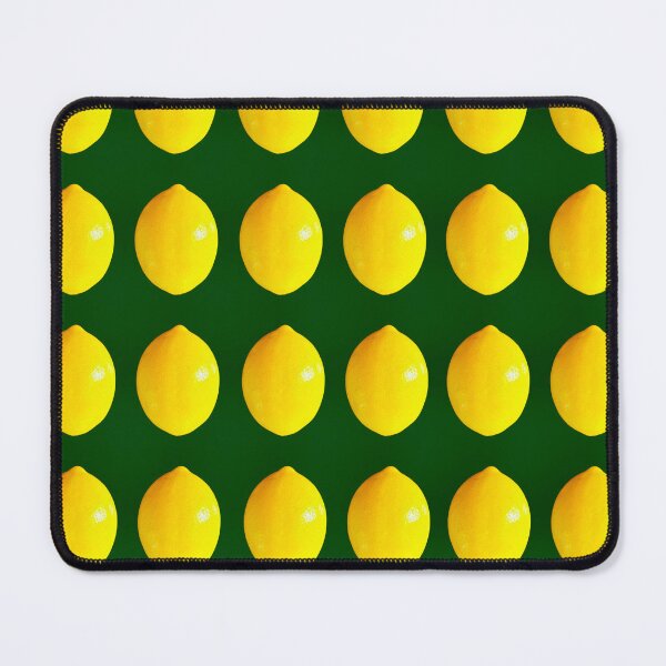 Item preview, Lemon on green background designed and sold by happytraveller1.