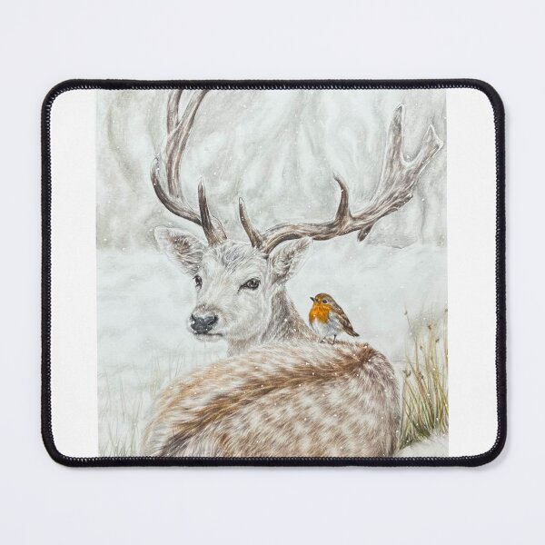 Item preview, Winter Stag - Forest Friends Collection designed and sold by KyteFineart.