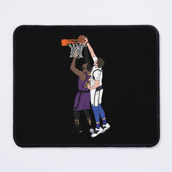 Item preview, Luka Doncic Blocks LeBron James  designed and sold by ViraleFrame.