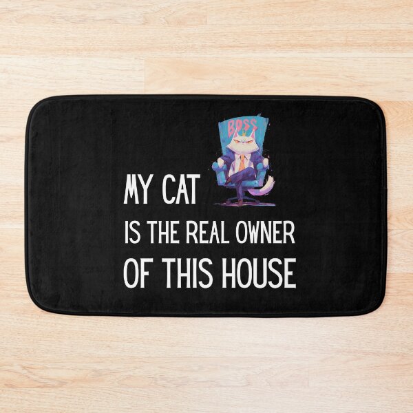 Item preview, The Real Boss: CEO Cat Managing The House Gifts Idea designed and sold by ZubekStudio.