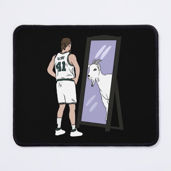Item preview, Kelly Olynyk Mirror GOAT (Boston) designed and sold by ViraleFrame.