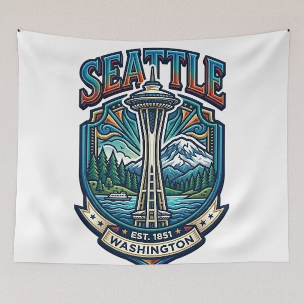 Item preview, SEATTLE, WASHINGTON designed and sold by likbatonboot.