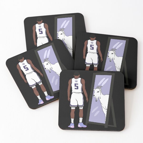 Item preview, De'Aaron Fox Mirror GOAT  designed and sold by ViraleFrame.