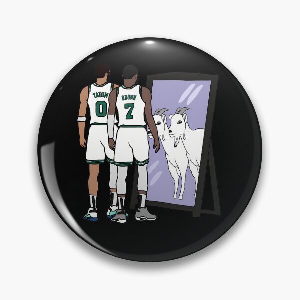 Item preview, Jayson Tatum and Jaylen Brown Mirror GOATs  designed and sold by ViraleFrame.