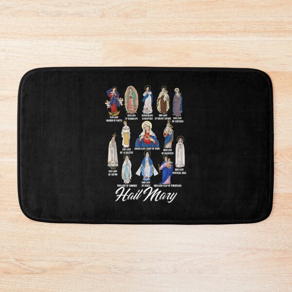 Item preview, Our Lady Blessed Mother Latin Marian Titles Catholic Faith Religious Graphic designed and sold by alber-garnell.