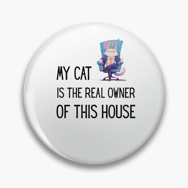 Item preview, The Real Boss: CEO Cat Managing The House Gifts Idea designed and sold by ZubekStudio.