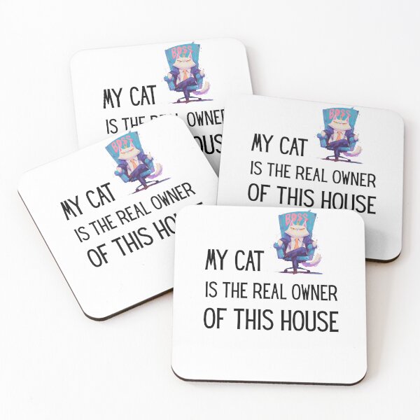 Item preview, The Real Boss: CEO Cat Managing The House Gifts Idea designed and sold by Jacob Zubek.