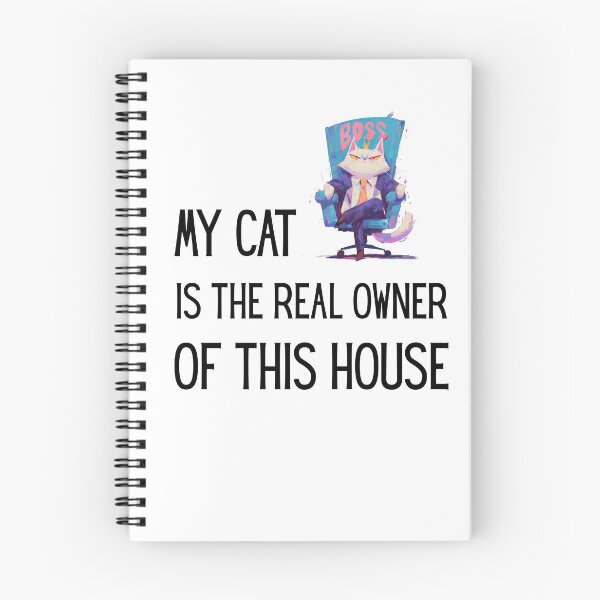 Item preview, The Real Boss: CEO Cat Managing The House Gifts Idea designed and sold by ZubekStudio.