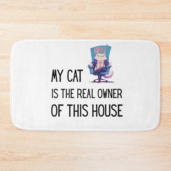 Item preview, The Real Boss: CEO Cat Managing The House Gifts Idea designed and sold by ZubekStudio.