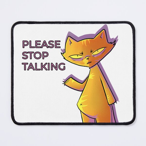 Item preview, Please stop talking. designed and sold by Celimerart.