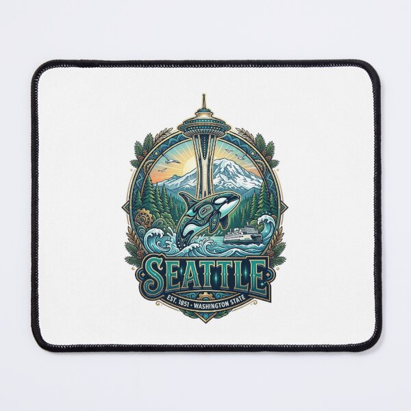 Item preview, SEATTLE, WASHINGTON STATE designed and sold by likbatonboot.