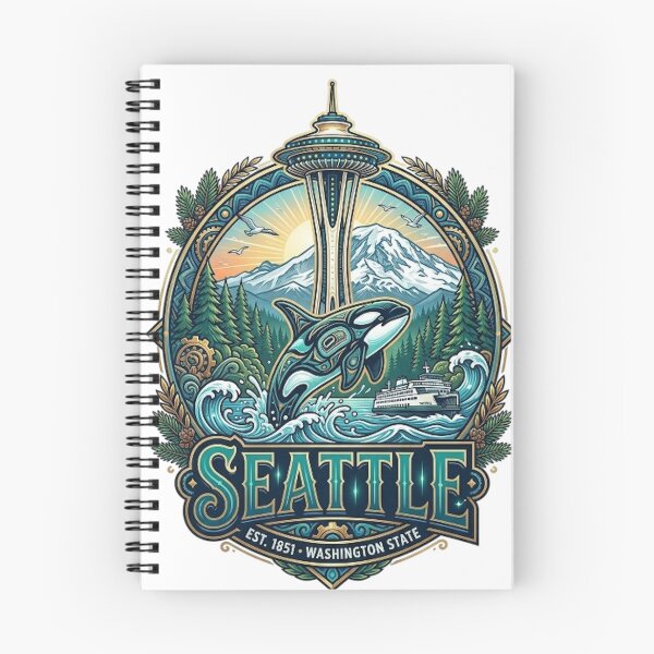 Item preview, SEATTLE, WASHINGTON STATE designed and sold by likbatonboot.