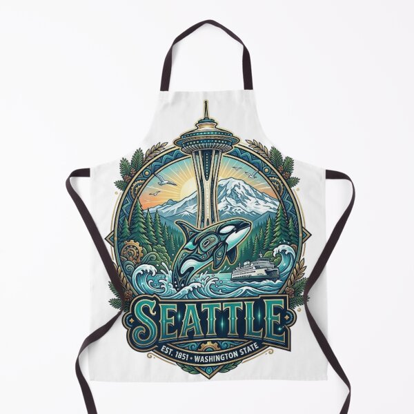 Item preview, SEATTLE, WASHINGTON STATE designed and sold by likbatonboot.