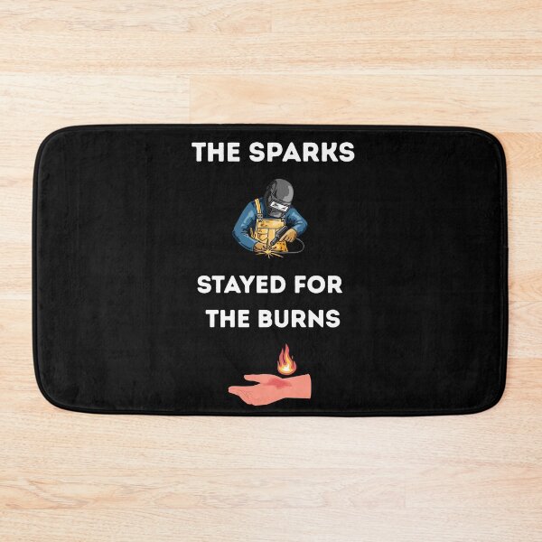 Item preview, I Came for the Sparks Stayed for the Burns – Funny Welding Quote Design designed and sold by Jacob Zubek.