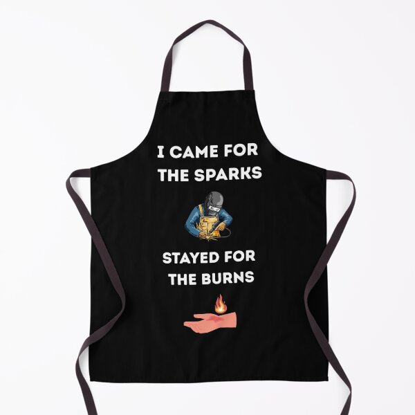 Item preview, I Came for the Sparks Stayed for the Burns – Funny Welding Quote Design designed and sold by Jacob Zubek.