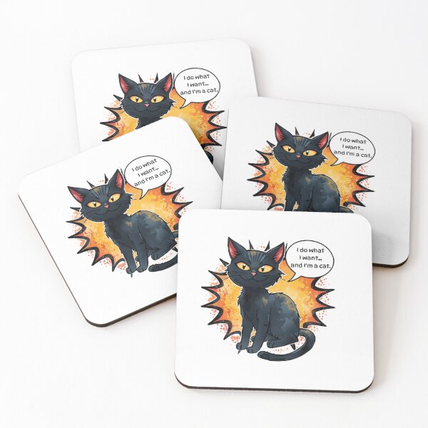 Item preview, introvert black  cute  cat ver 3a |animal  humour black Cat |animals meme-Funny Pet Lover Meme – Cute Cat & Dog Sticker | Kitty Kitten Animal Humor | Cat Lover Gift designed and sold by mndesignworx.