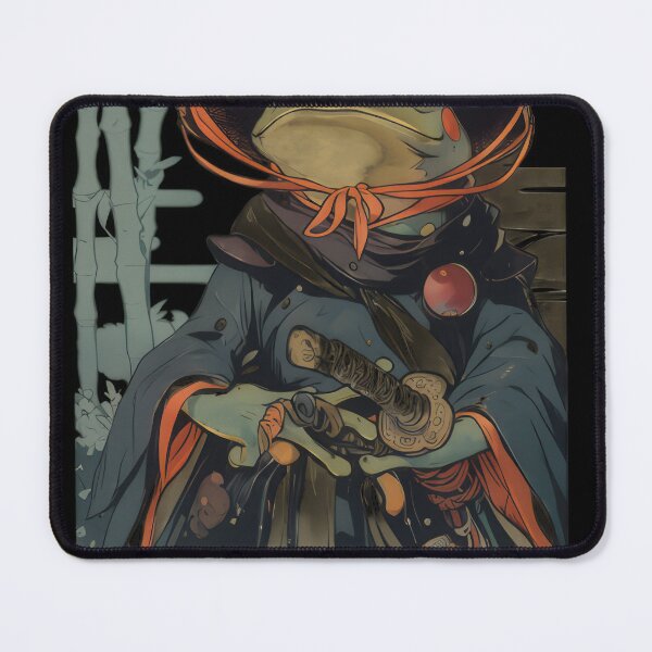 Item preview, Froggo Samurai #631 designed and sold by triglavis-art.