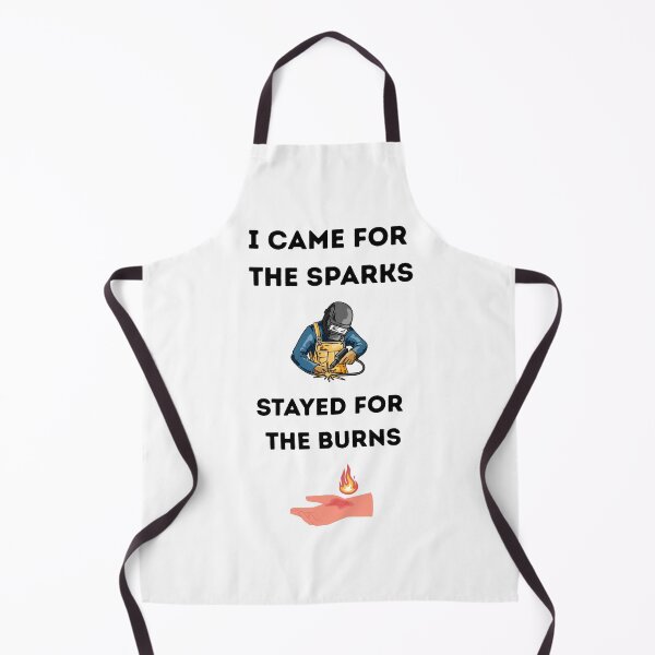 Item preview, I Came for the Sparks Stayed for the Burns – Funny Welding Quote Design designed and sold by Jacob Zubek.