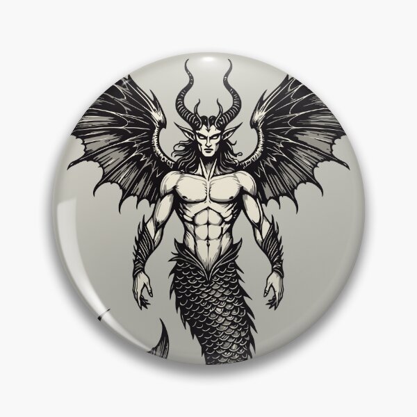 Item preview, Oceanic Crocell Demon Illustration designed and sold by taiche.
