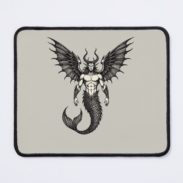 Item preview, Oceanic Crocell Demon Illustration designed and sold by taiche.