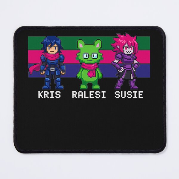 Item preview, Kris Ralesi Susie Deltarune Game Characters Fan designed and sold by FemmeForge.