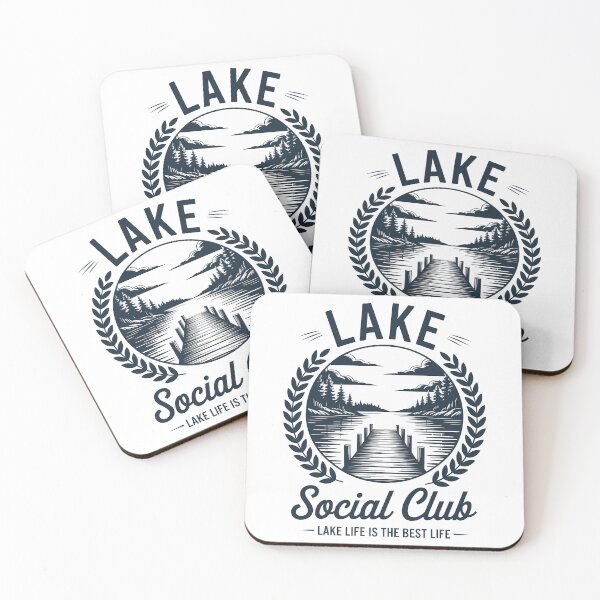 Item preview, Lake Social Club Lake Life is the Best Life Summer Vibes designed and sold by papertaless.