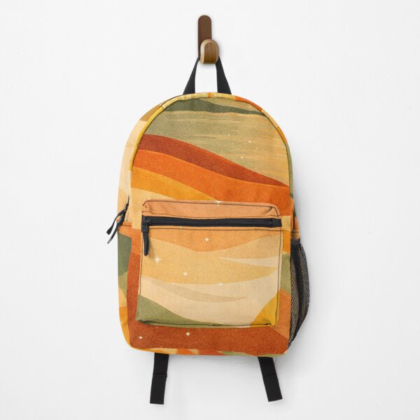 Item preview, Mid-Century Modern Sunset – Boho Starry Desert Landscape Art designed and sold by FatmaElhofy.