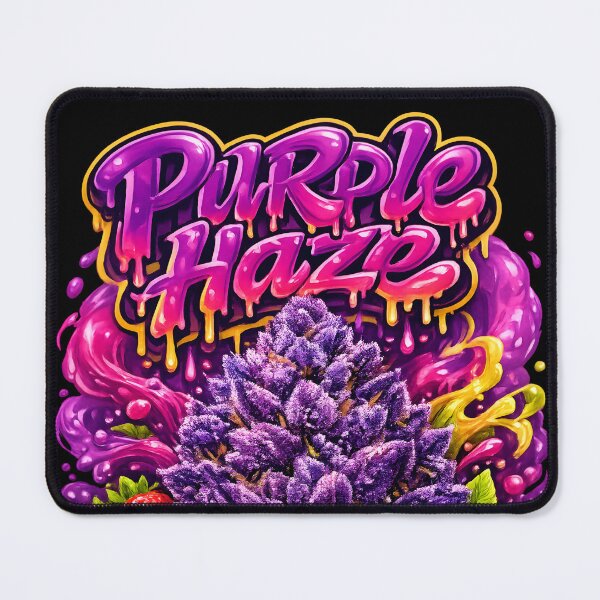 Item preview, Purple Haze Graffiti Art Print | Sweet Berry Purple Classic Strain designed and sold by WAUZ.