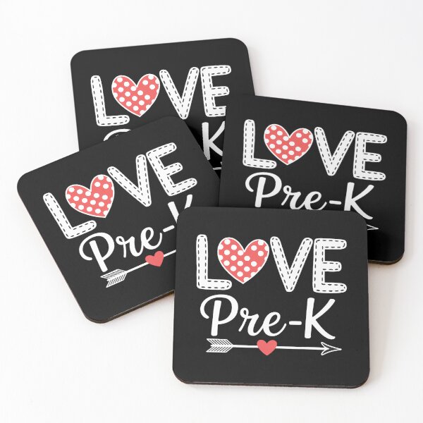 Item preview, Love Pre-K Red Plaid Heart Valentines Day Teacher Student designed and sold by papertaless.