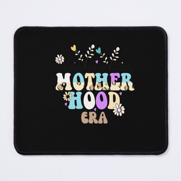 Artikelvorschau, „Mind Your Own Motherhood Era“ Retro-Blumenmuster entworfen und verkauft von CozyMomTees.
