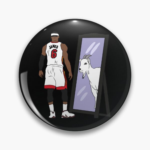 Item preview, LeBron James Mirror GOAT (Miami)  designed and sold by clothescar-shop.
