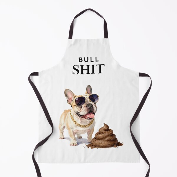 Item preview, French Bulldog Poster - Bullshit - Colorful Dog Wall Art - Funny Watercolor Poster, Art Print Frenchie - Gift Idea for Dog Moms designed and sold by SophiesDesign27.