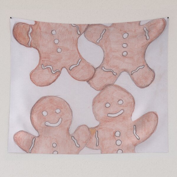Item preview, Gingerbread men designed and sold by Artbysarah23.