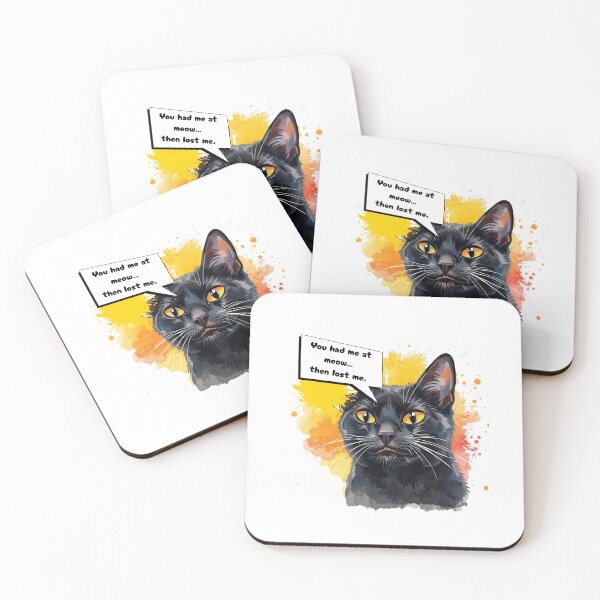 Item preview, snarky introvert black  cute  cat ver 3e |animal  humour black Cat |animals meme-Funny Pet Lover Meme – Cute Cat & Dog Sticker | Kitty Kitten Animal Humor | Cat Lover Gift designed and sold by mndesignworx.