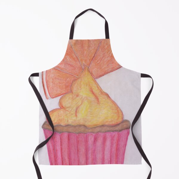Item preview, Cupcake with a orange slice designed and sold by Artbysarah23.