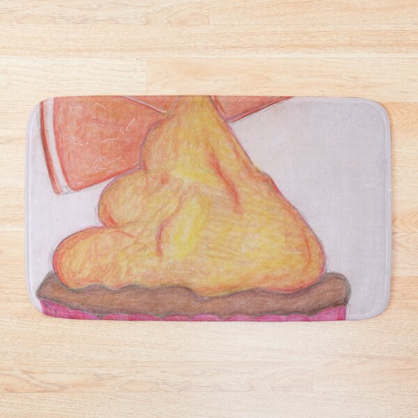 Aperçu de l'œuvre Petit gâteau avec une tranche d'orange créée et vendue par Artbysarah23.