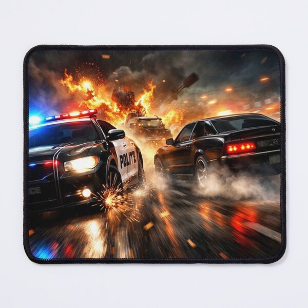 Item preview, High-Speed Police Chase Explosion designed and sold by 216031.