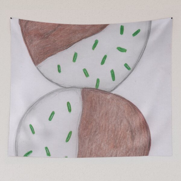 Item preview, Chocolate cookies with icing  designed and sold by Artbysarah23.
