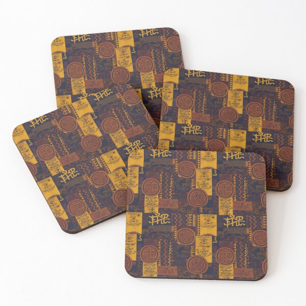 Item preview, Ancient Totems - Ethnic Mayan and Aztec Geometric Seamless Pattern designed and sold by myforestfog.