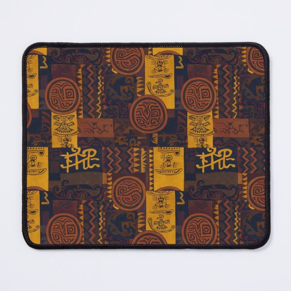 Item preview, Ancient Totems - Ethnic Mayan and Aztec Geometric Seamless Pattern designed and sold by myforestfog.