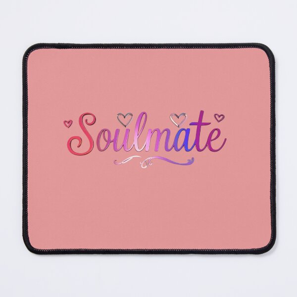 Item preview, Soulmate Rainbow 3D Lettering – Love & Soul Connection Design designed and sold by Spirit75.
