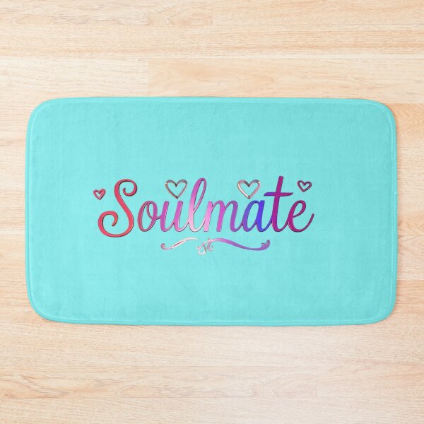 Item preview, Soulmate Rainbow 3D Lettering – Love & Soul Connection Design designed and sold by Spirit75.