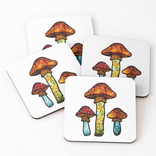 Item preview, Fairy-tale mushrooms designed and sold by uunaa.
