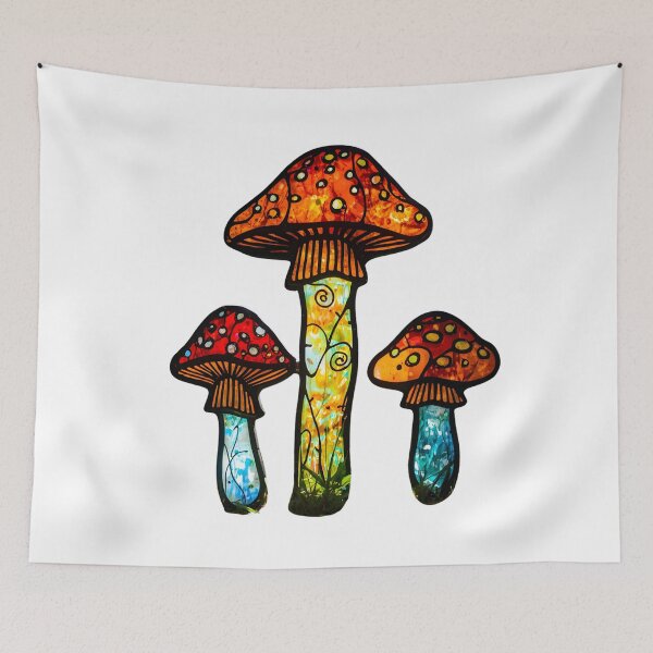 Item preview, Fairy-tale mushrooms designed and sold by uunaa.