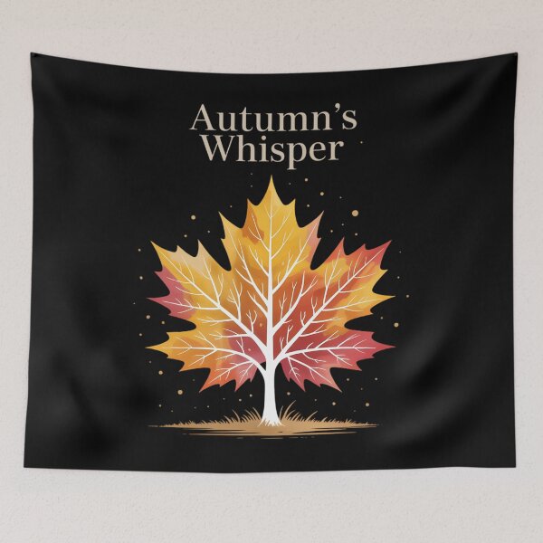 Item preview, Maple Leaf Autumn Tree Orange Fall Leaves Season designed and sold by papertaless.